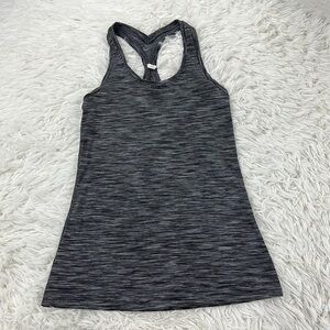 Lululemon Cool Racerback II Wee Are From Space Deep Coal Battleship